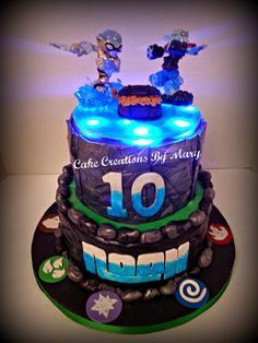 Skylander Swap Force Cake