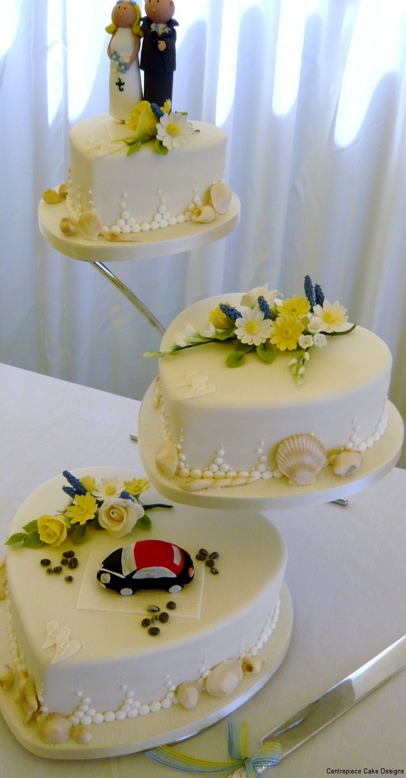 Staggered Wedding Cake Stand