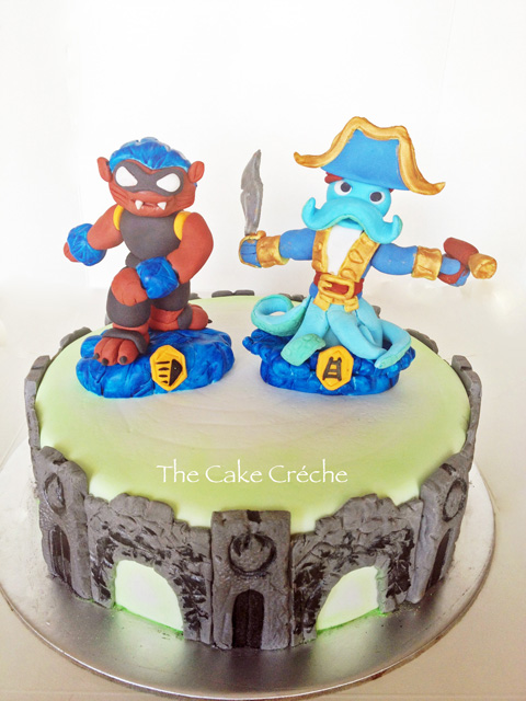 Swap Force Skylander Portal Cake