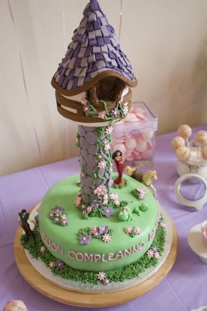 Tangled Birthday Cake Ideas