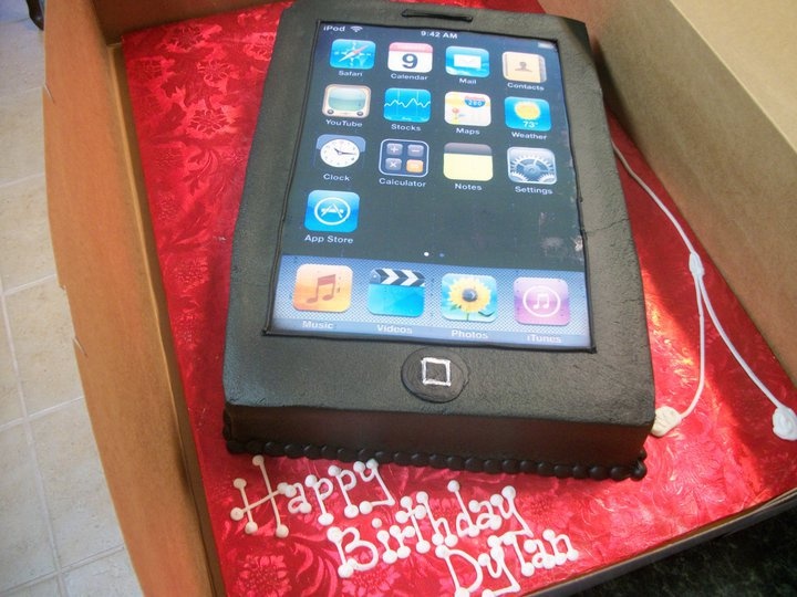 Teen iPod Birthday Cake Ideas