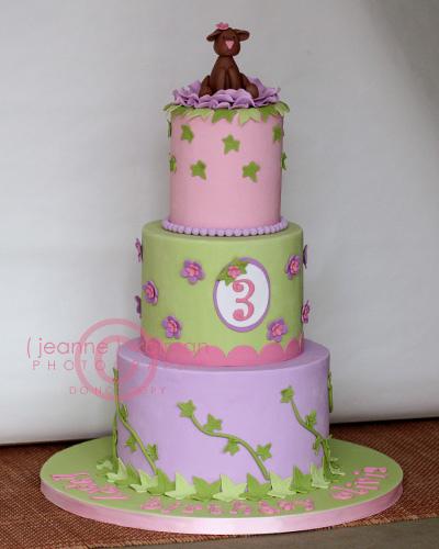 Tinkerbell Happy Birthday Cake