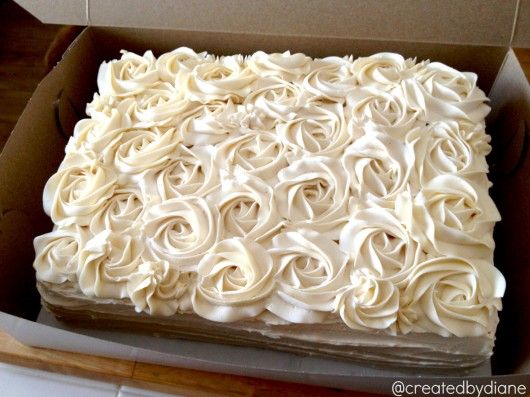 Vanilla Wedding Cake