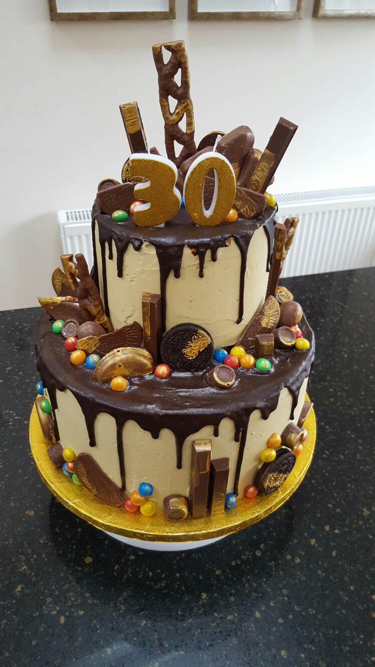 30th Birthday Cake Designs