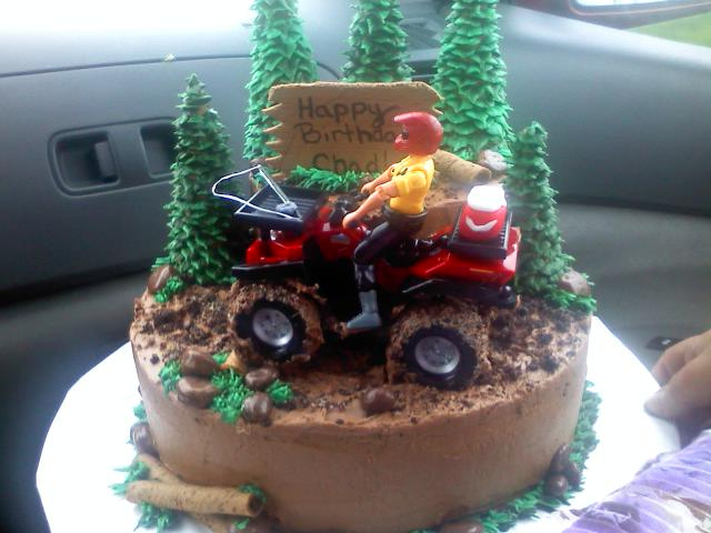 4 Wheeler Birthday Cake