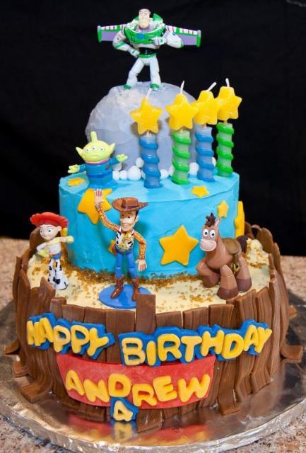 4 Year Old Birthday Cake