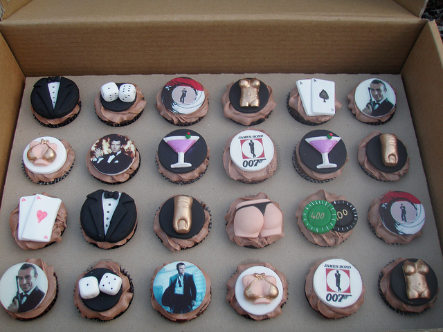 50th Birthday Cupcakes