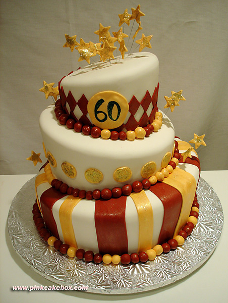 60th Birthday Cake Ideas