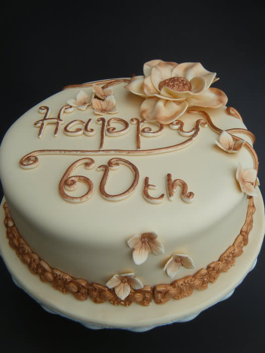 60th Birthday Cake