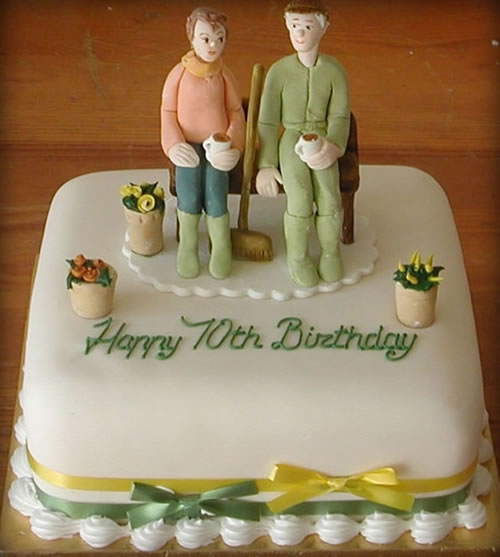 70th Birthday Cake