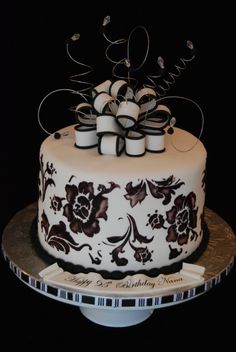 95th Elegant Birthday Cakes