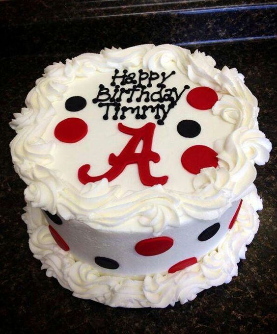 Alabama Birthday Cake