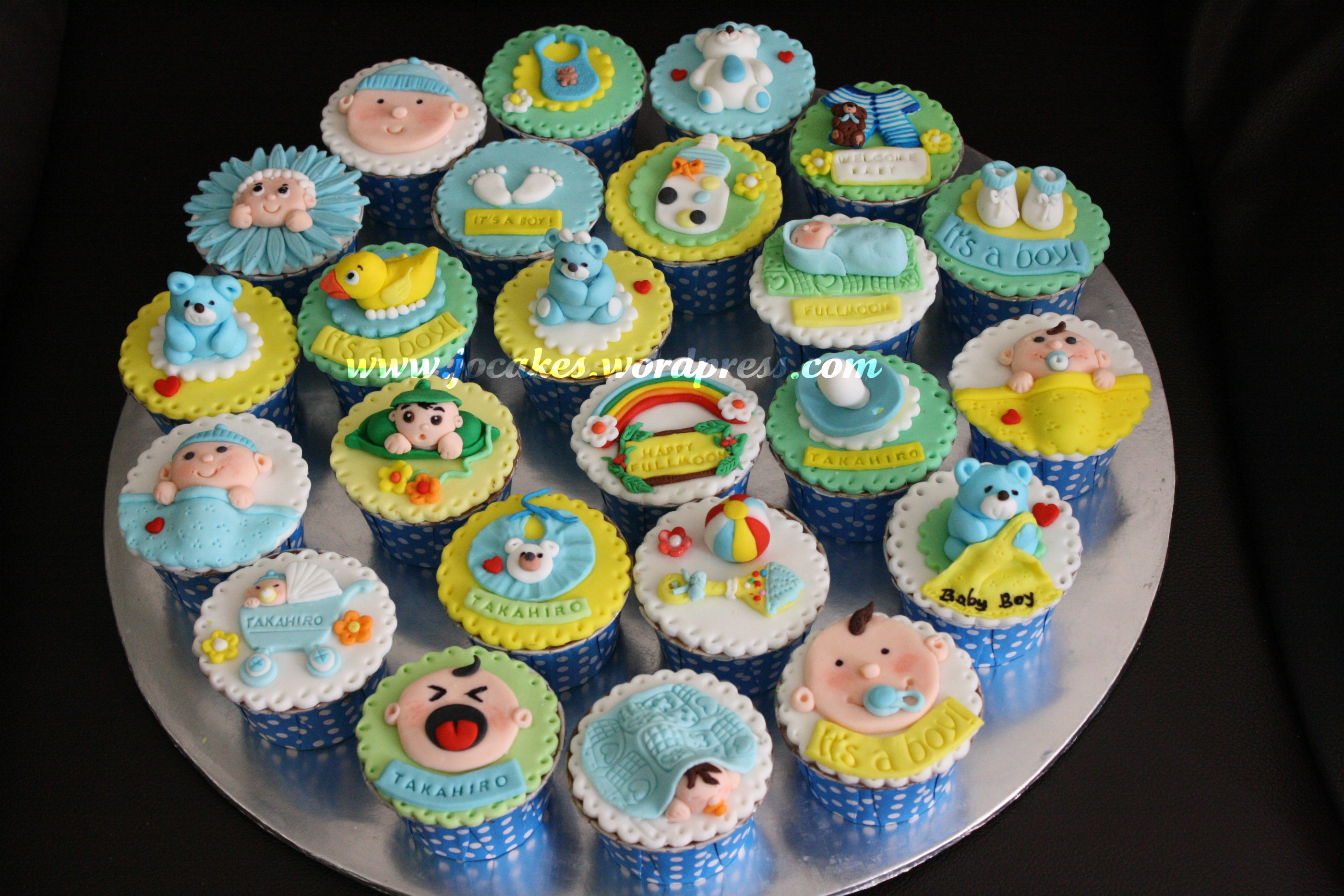 Baby 1 Year Old Boy Birthday Cake