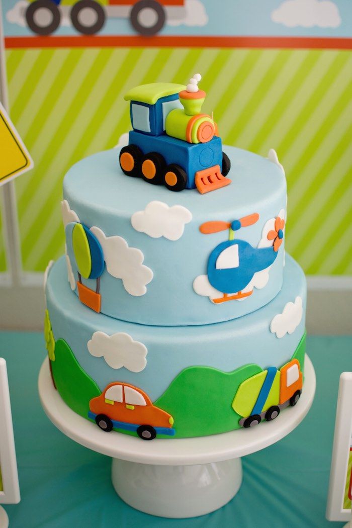 Baby Boy Birthday Cake Ideas