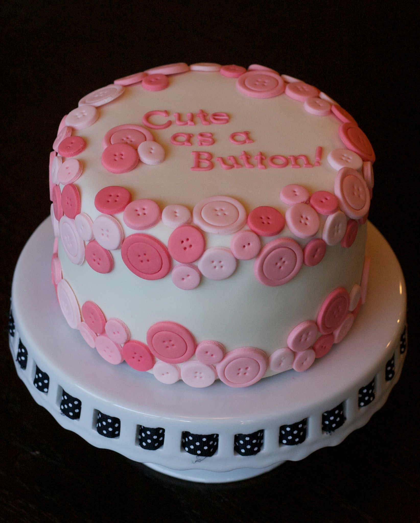 Baby Shower Cake with Buttercream