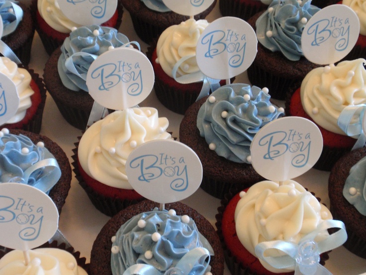 Baby Shower Cupcakes