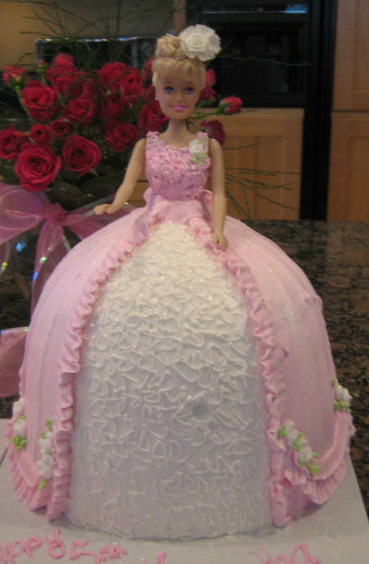 Barbie Birthday Cake