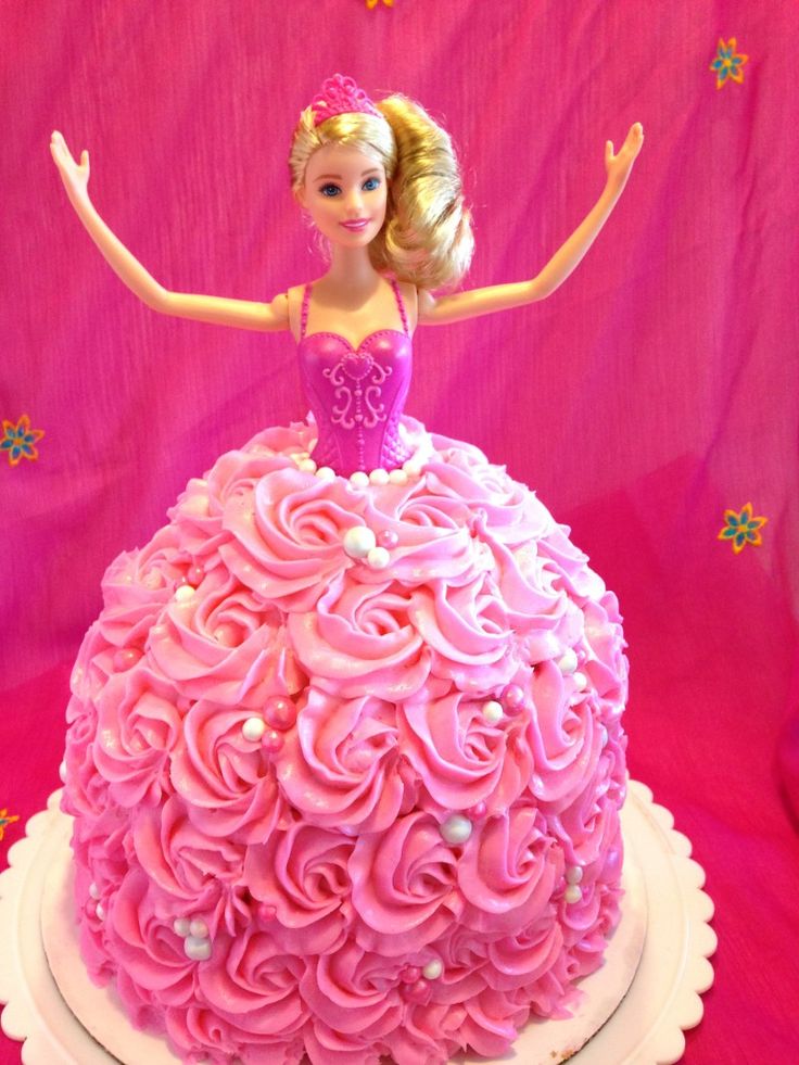 Barbie Birthday Cake