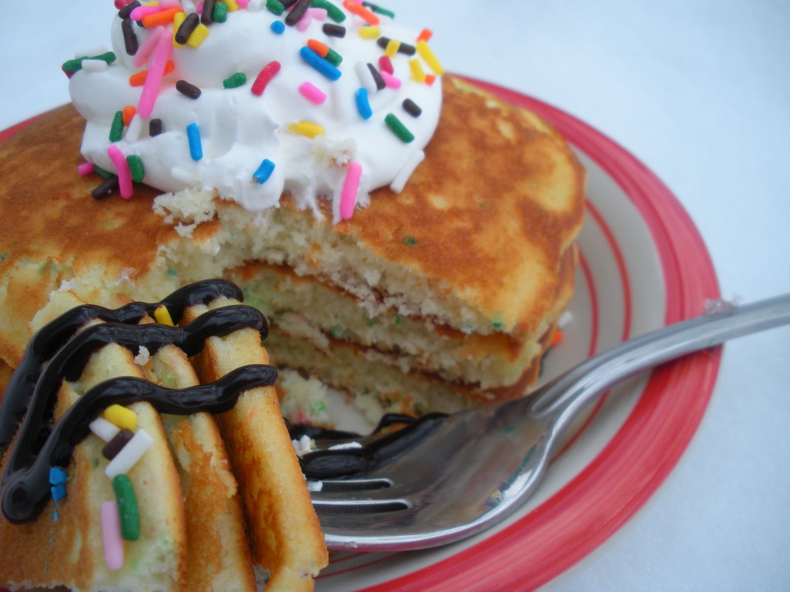 Birthday Cake Pancakes