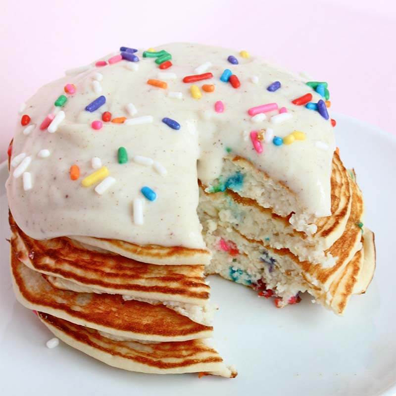 8 Photos of Funfetti Birthday Pancakes