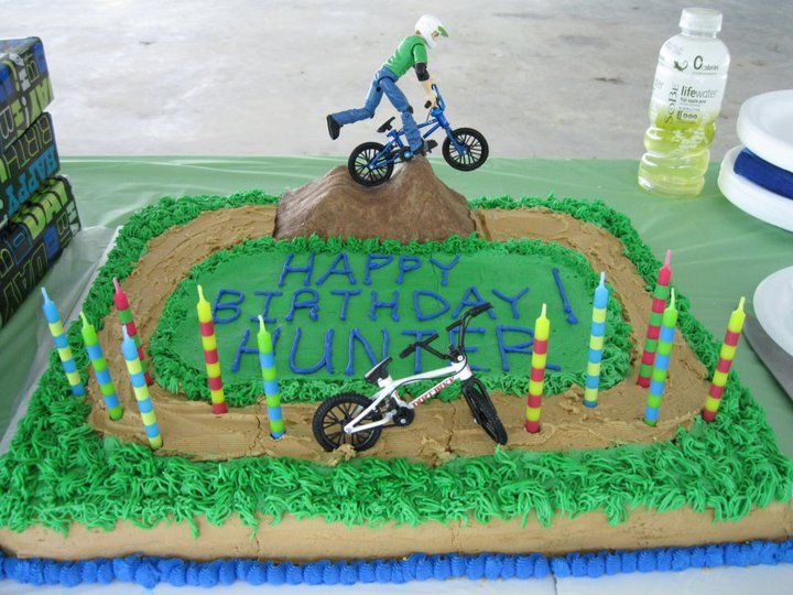 5 Photos of BMX Bike Birthday Cakes