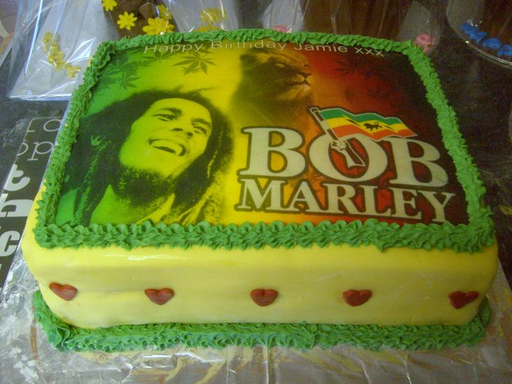 Bob Marley Birthday Cake Ideas