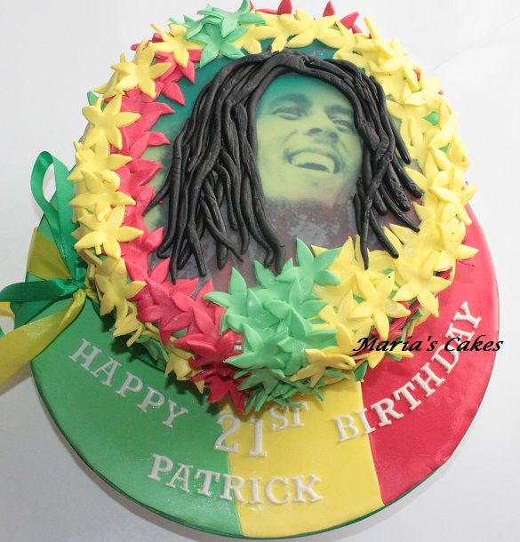 Bob Marley Cake Ideas