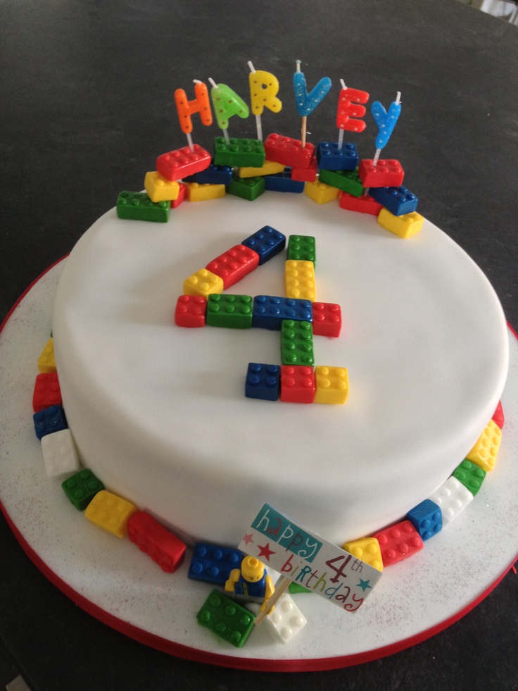 Boys LEGO Birthday Cake Ideas