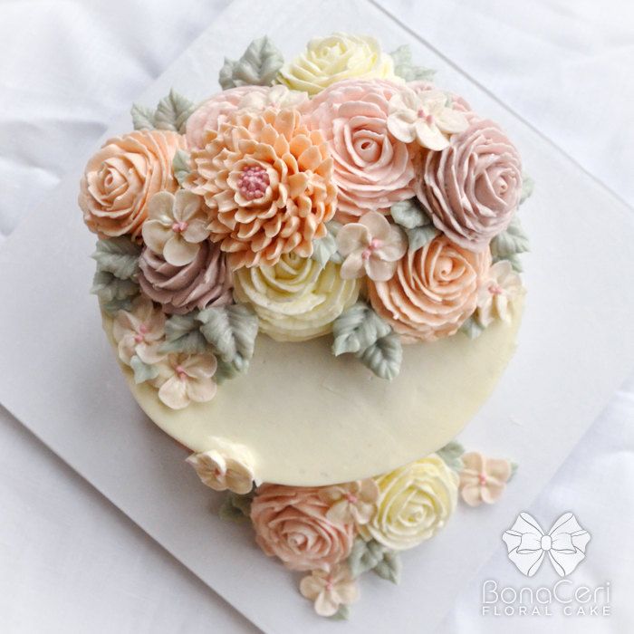 Buttercream Flower Cake