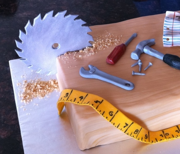 11 Photos of Men Tools Birthday Cakes