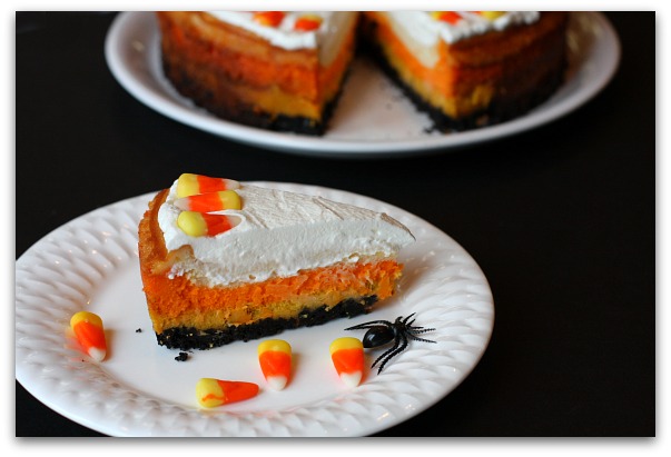 5 Photos of Candy Corn Cheesecakes