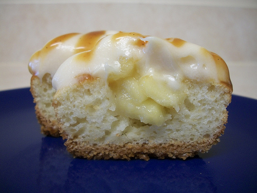 Caramel Apple Cheesecake Cupcakes