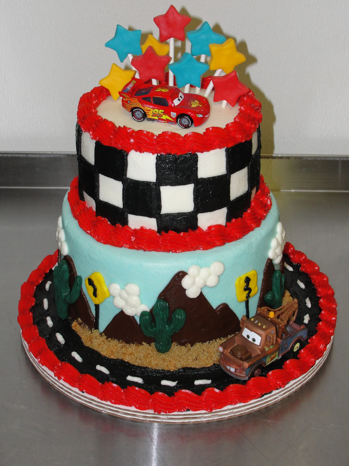 Cars Birthday Cake