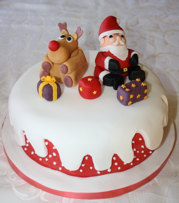 Christmas Cake Decorating Ideas