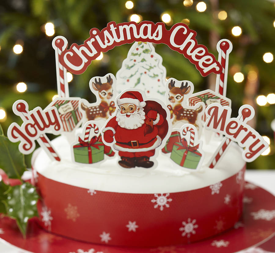 Christmas Cake Decorations