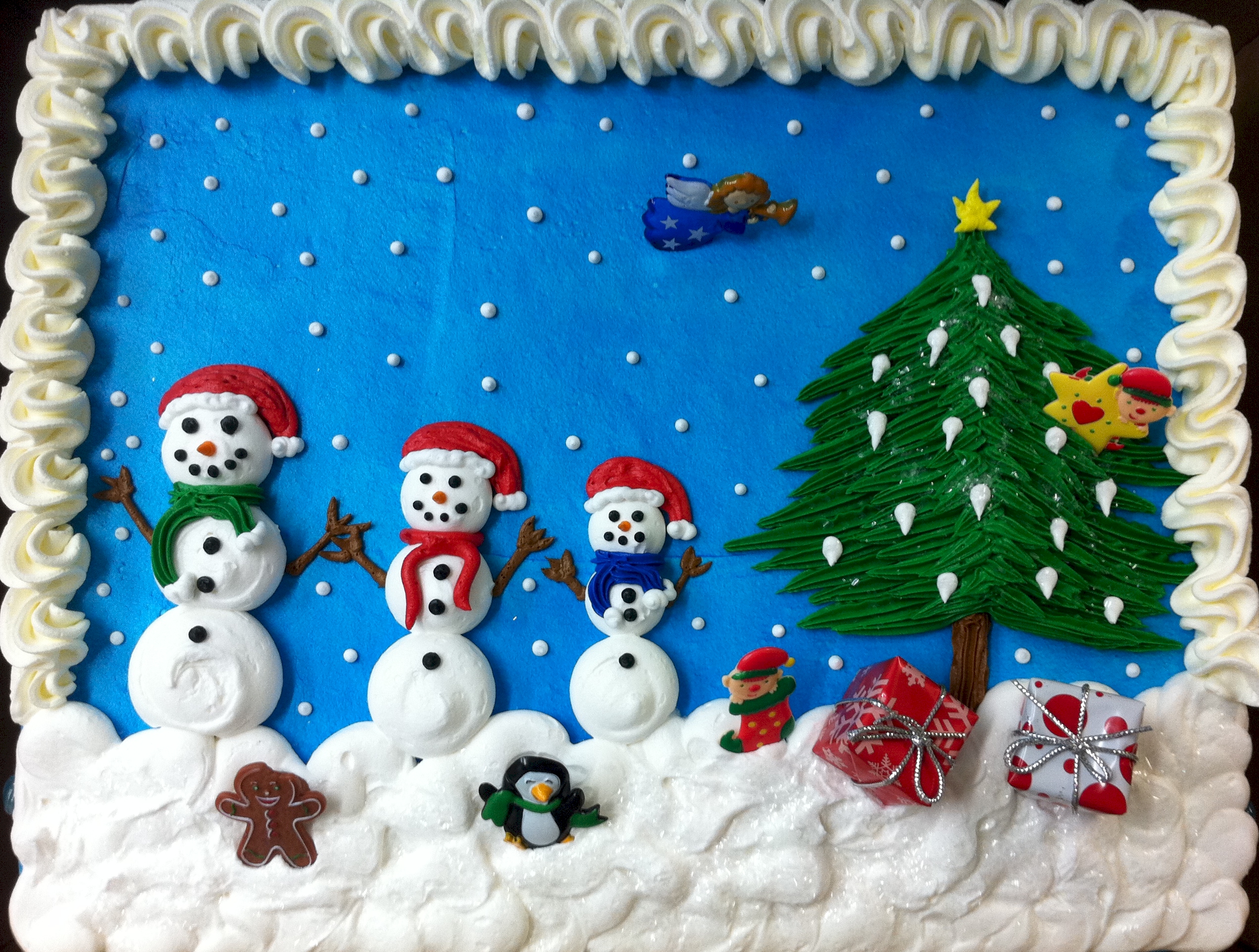 Christmas Sheet Cake