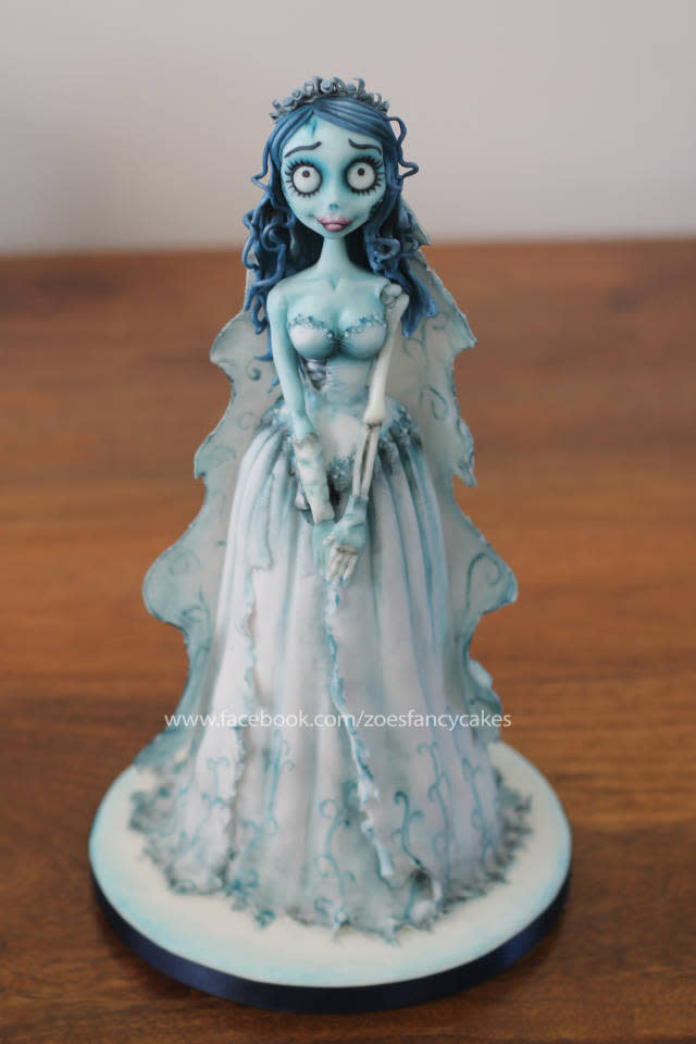 Corpse Bride Birthday Cake