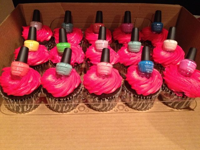 10 Photos of Cupcakes For Girls Spa Birthday Parties