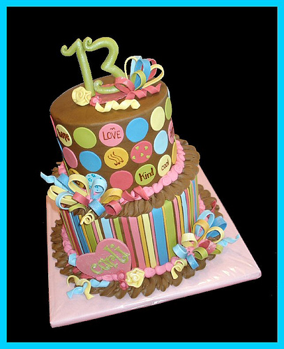 Cute 13th Birthday Cakes for Girls