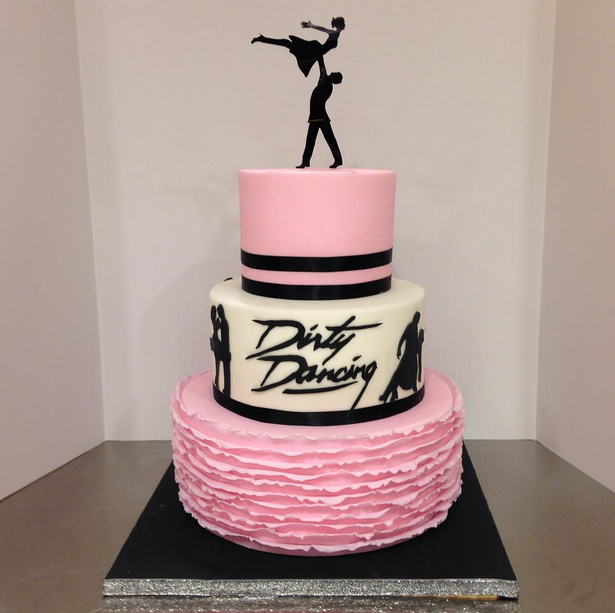 Dirty Dancing Birthday Cake