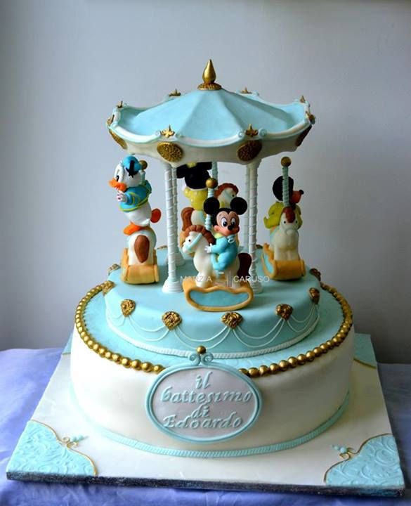 Disney Baby Mickey Mouse Cake