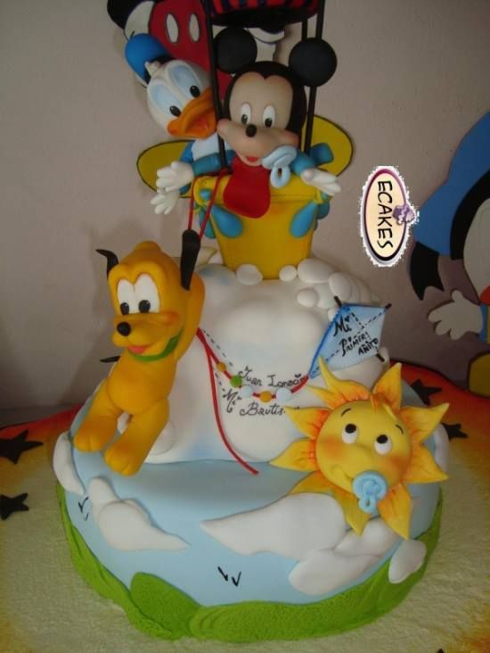 Disney Baby Shower Cake