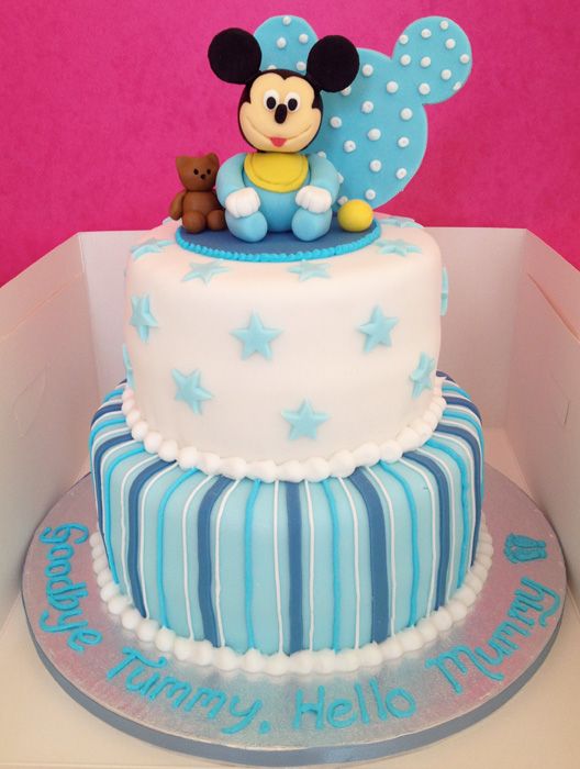 Disney Baby Shower Cake