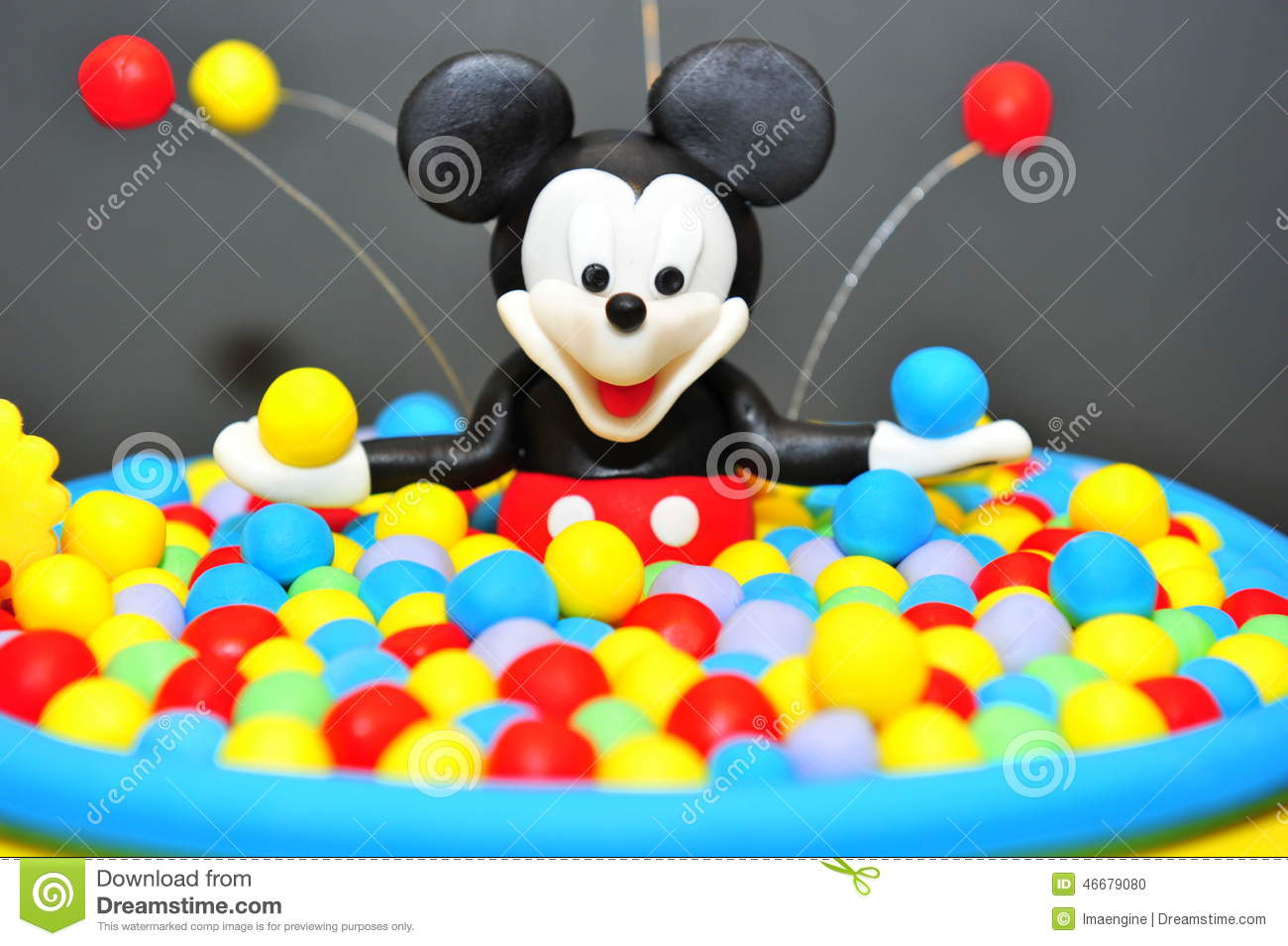 Disney Character Mickey Mouse Cake