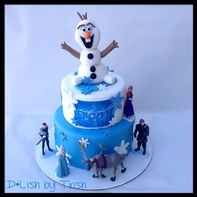 Disney Frozen Birthday Cake