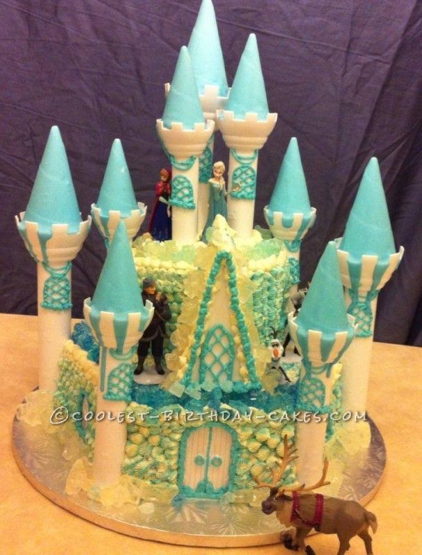 Disney Frozen Birthday Cake