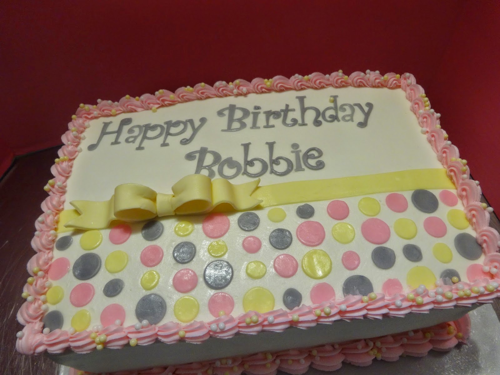 Double Layer Sheet Birthday Cake