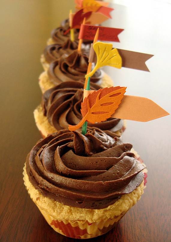 10 Easy Thanksgiving Cupcakes Decorating Photo Easy Thanksgiving