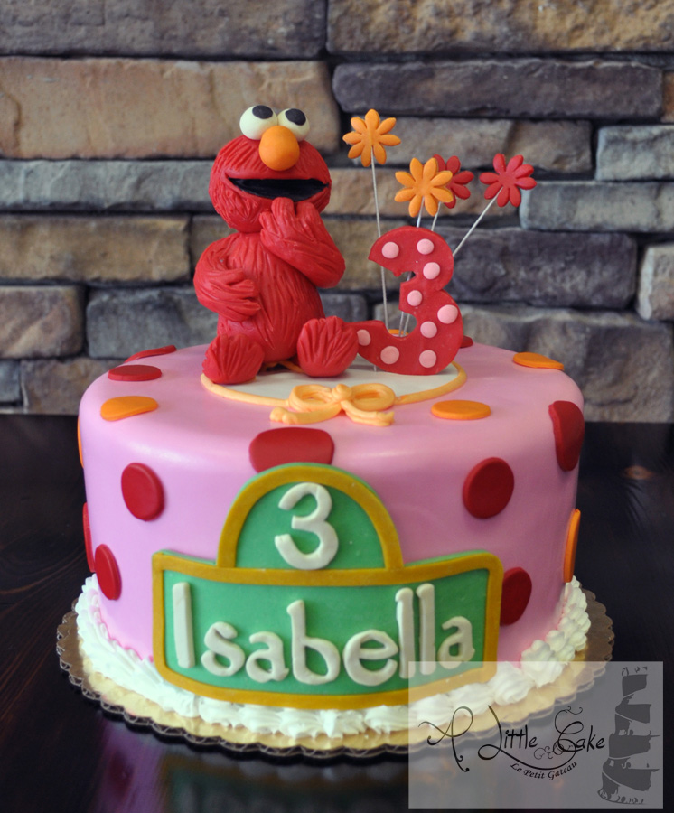 10 Photos of Elmo Bday Cakes