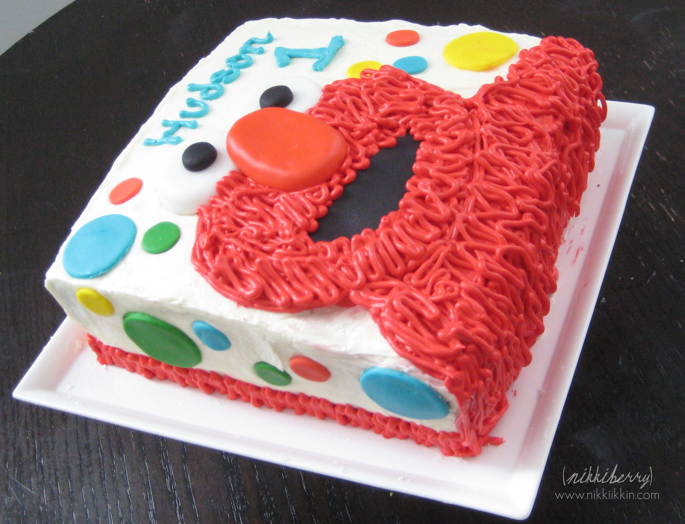 Elmo Birthday Cake